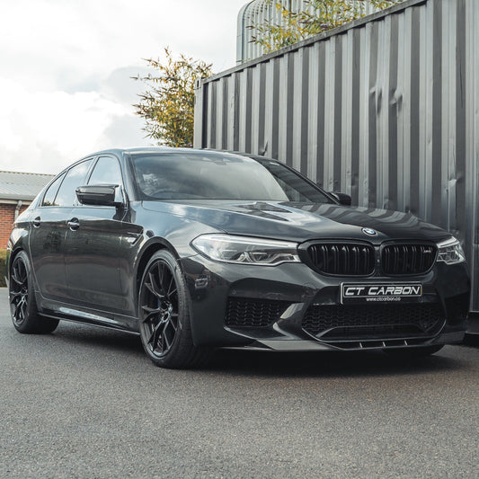 BMW F90 M5 & M5C COMPETITION CARBON FIBRE SPLITTER - R STYLE