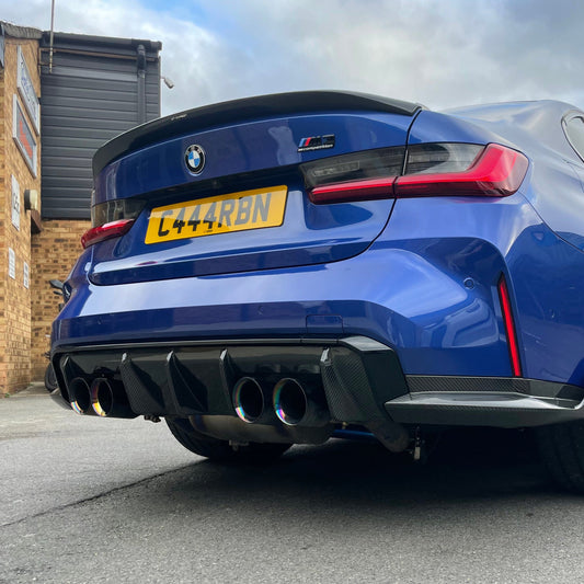 CT CARBON SPOILER BMW 3 SERIES / M3 G20/G80 CARBON FIBRE SPOILER - OEM STYLE