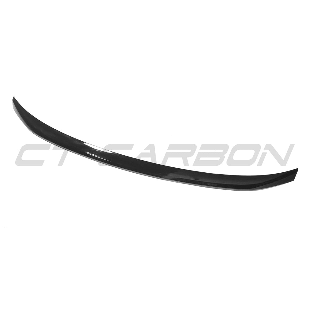 BMW 3 SERIES/M3 G20/G80 GLOSS BLACK SPOILER - OEM+ Style-Spoiler-BLAK BY CT-CT Carbon - High-quality carbon fiber and gloss black aerodynamic parts for premium sports and luxury vehicles.