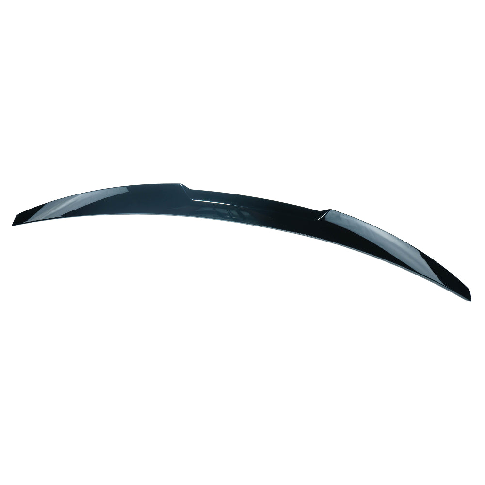 BMW 4 SERIES G22 2020+ GLOSS BLACK SPOILER - V1-Spoiler-BLAK BY CT-CT Carbon - High-quality carbon fiber and gloss black aerodynamic parts for premium sports and luxury vehicles.
