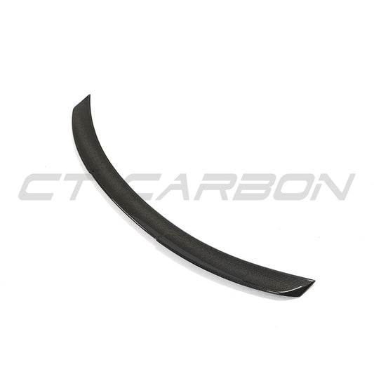 BMW 4 SERIES G26 & i4 CARBON FIBRE SPOILER - M4 STYLE-Spoiler-CT CARBON-CT Carbon - High-quality carbon fiber and gloss black aerodynamic parts for premium sports and luxury vehicles.