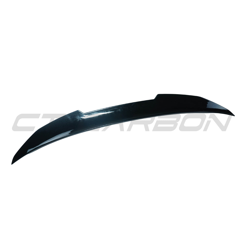 BMW 4 SERIES G26 & i4 GLOSS BLACK SPOILER - PS STYLE-Spoiler-BLAK BY CT-CT Carbon - High-quality carbon fiber and gloss black aerodynamic parts for premium sports and luxury vehicles.