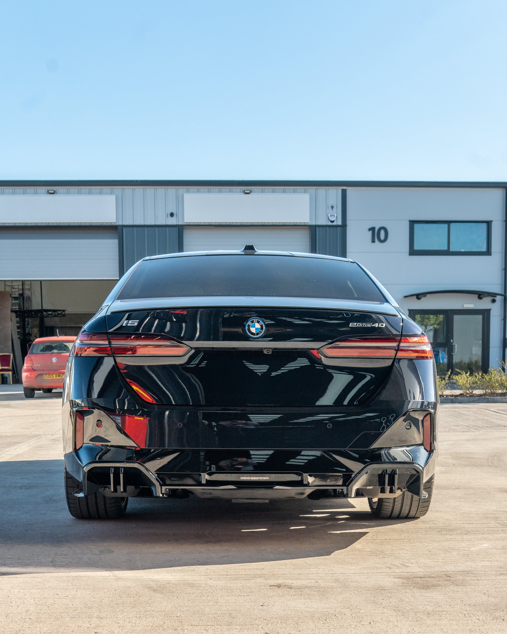 BMW 5 SERIES G60 & i5 2023+ GLOSS BLACK DIFFUSER-Diffuser-BLAK BY CT-CT Carbon - High-quality carbon fiber and gloss black aerodynamic parts for premium sports and luxury vehicles.