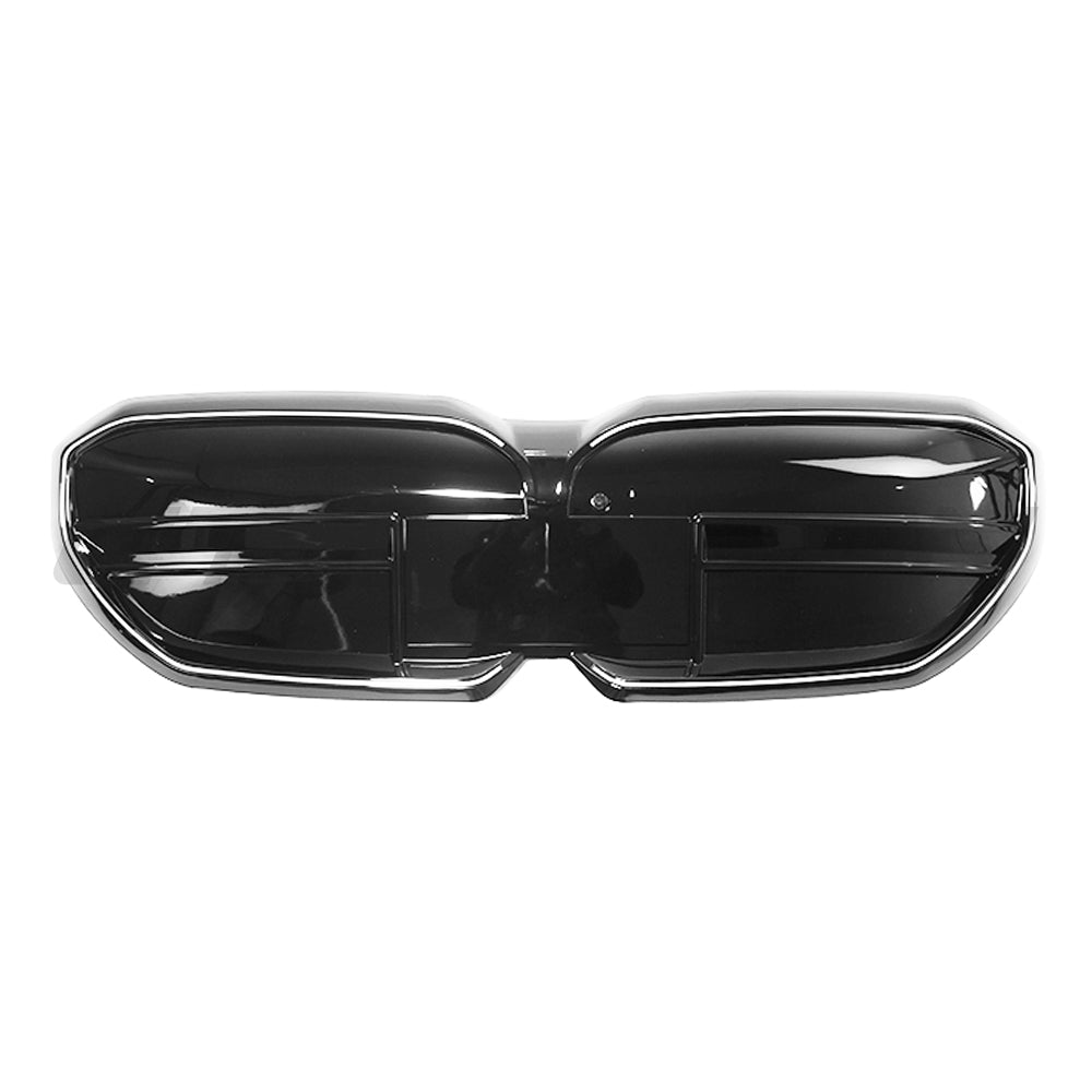 BMW 5 SERIES G60/G61 i5 2023+ GLOSS BLACK FRONT GRILLE-Grille-BLAK BY CT-CT Carbon - High-quality carbon fiber and gloss black aerodynamic parts for premium sports and luxury vehicles.