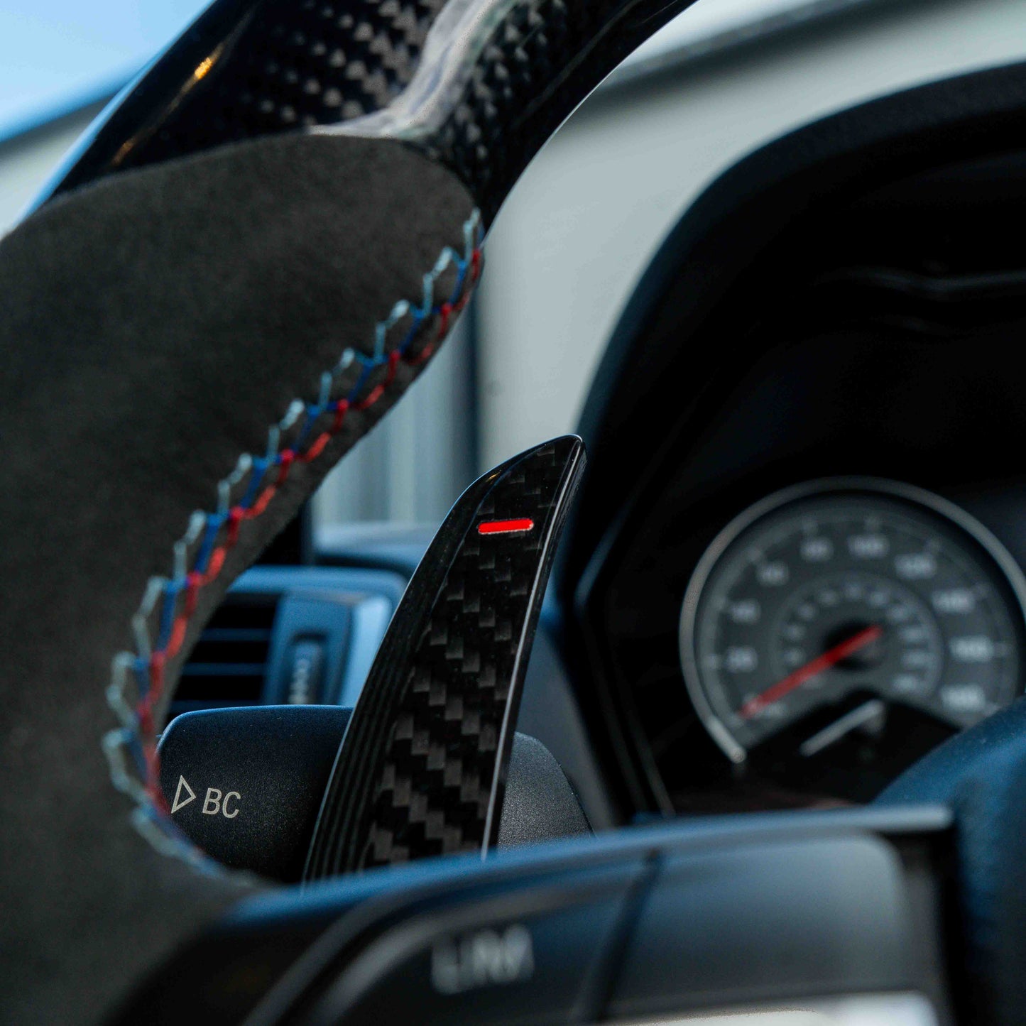 BMW CARBON FIBRE MAGNETIC SHIFTER PADDLES