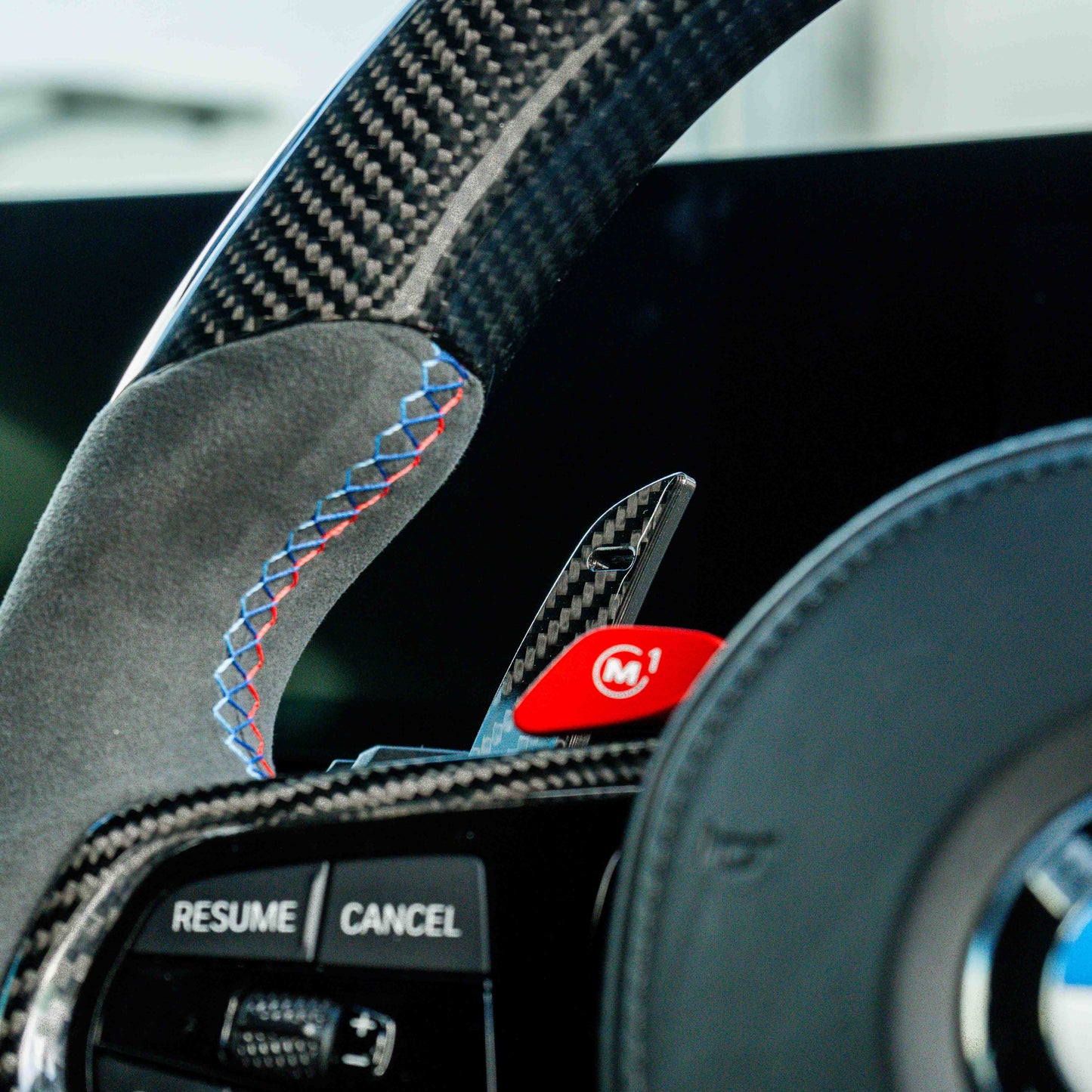 BMW CARBON FIBRE MAGNETIC SHIFTER PADDLES