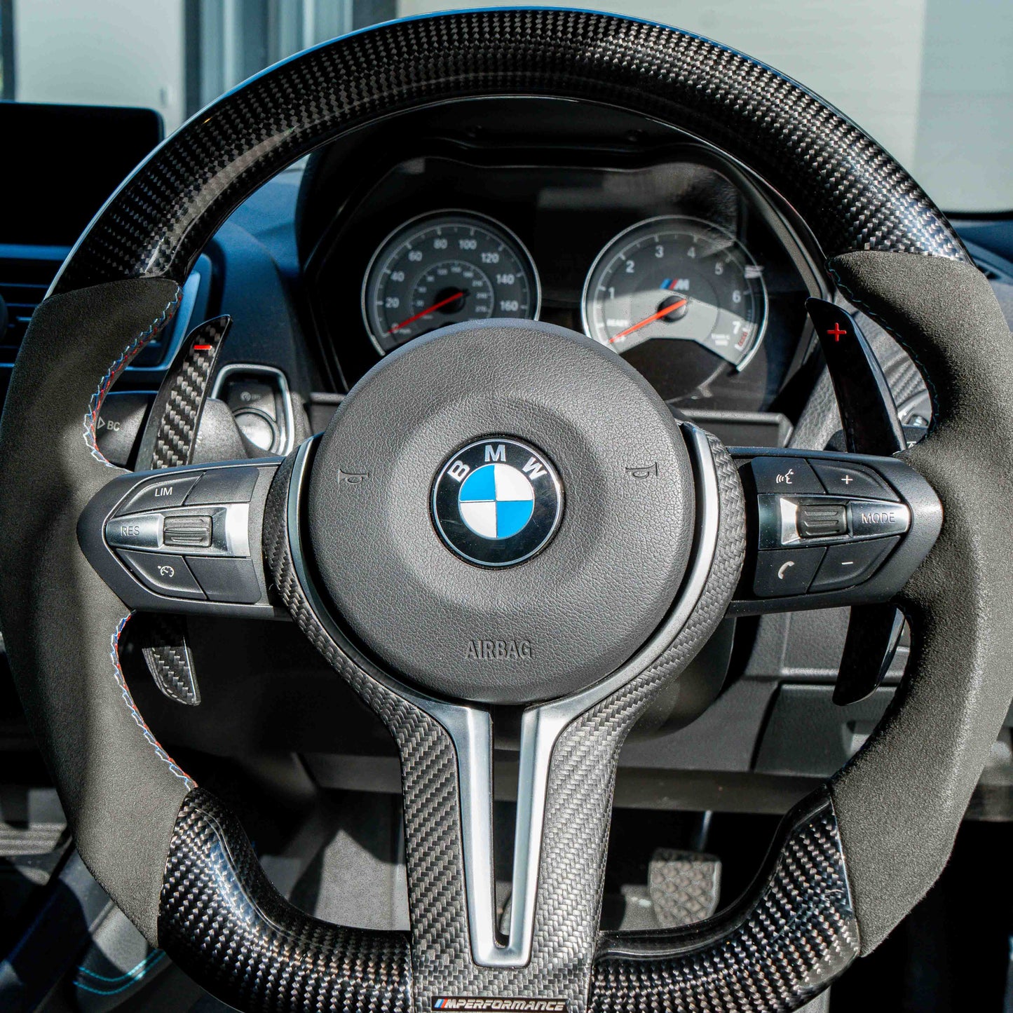 BMW CARBON FIBRE MAGNETIC SHIFTER PADDLES