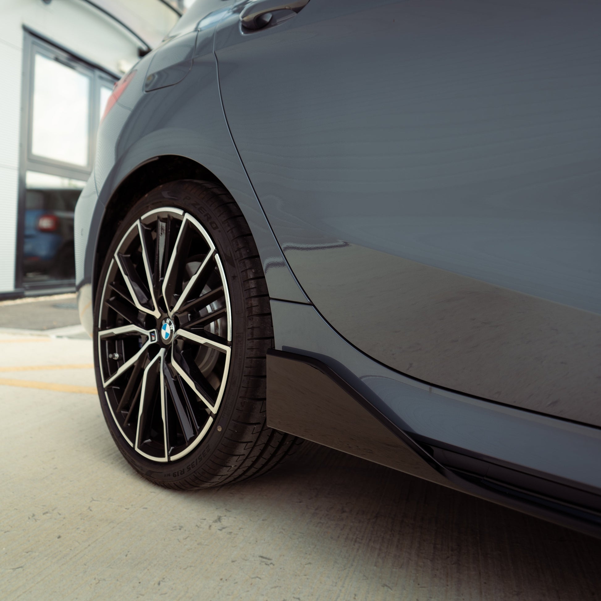 BMW F40 1 SERIES GLOSS BLACK KIT - MP STYLE-Kit-BLAK BY CT-CT Carbon - High-quality carbon fiber and gloss black aerodynamic parts for premium sports and luxury vehicles.