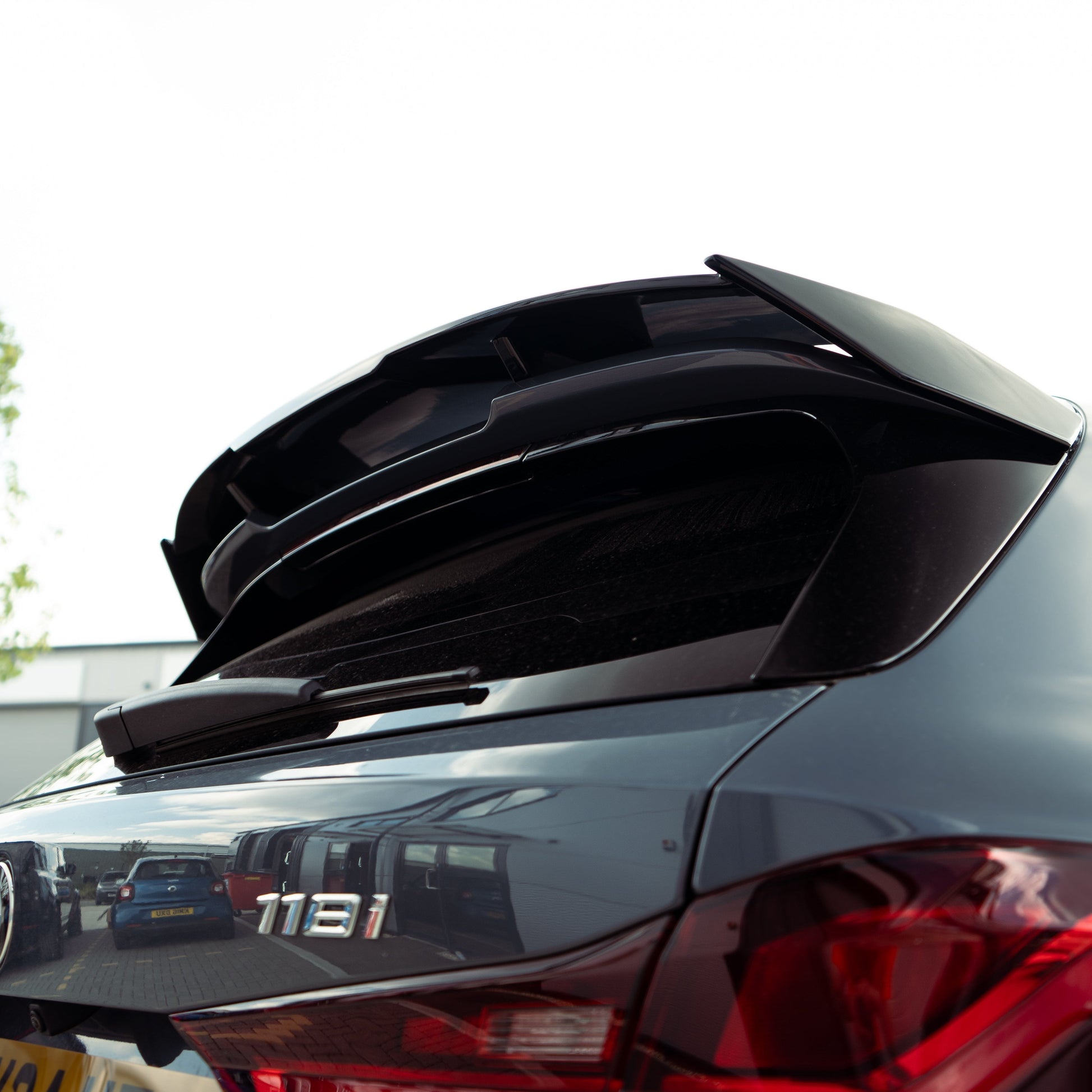 BMW F40 1 SERIES GLOSS BLACK KIT - MP STYLE-Kit-BLAK BY CT-CT Carbon - High-quality carbon fiber and gloss black aerodynamic parts for premium sports and luxury vehicles.