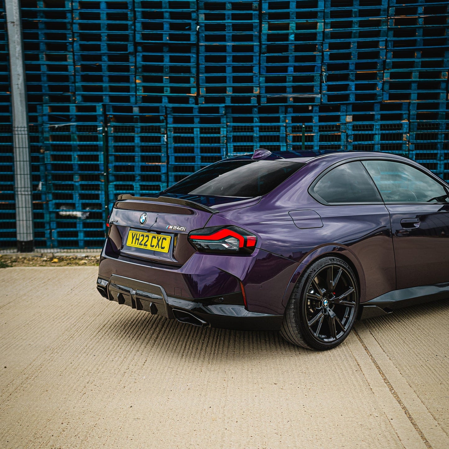 CT CARBON Diffuser BMW G42 2 SERIES CARBON FIBRE DIFFUSER - MP STYLE