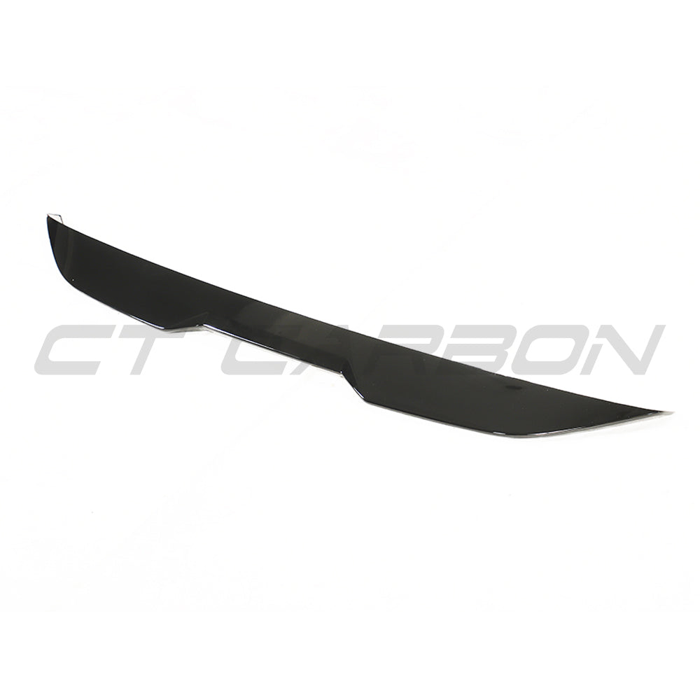 BMW G87 M2 / G42 2 SERIES 2022+ GLOSS BLACK SPOILER - MP STYLE-Spoiler-BLAK BY CT-CT Carbon - High-quality carbon fiber and gloss black aerodynamic parts for premium sports and luxury vehicles.