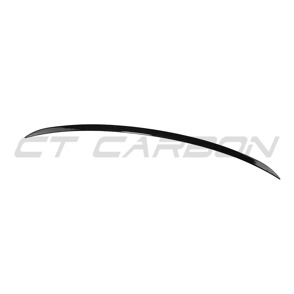 BMW G60 & i5 5 SERIES 2023+ GLOSS BLACK SPOILER-Spoiler-BLAK BY CT-CT Carbon - High-quality carbon fiber and gloss black aerodynamic parts for premium sports and luxury vehicles.