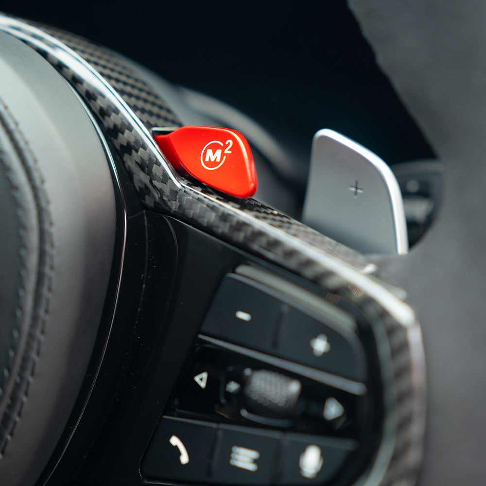 BMW GXX LCI ALCANTARA FLAT BOTTOM CUSTOM STEERING WHEEL