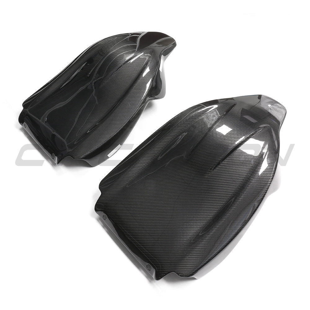 BMW GXX/F9X FULL CARBON FIBRE SEATS BACKS-Accessories-CT CARBON-CT Carbon - High-quality carbon fiber and gloss black aerodynamic parts for premium sports and luxury vehicles.