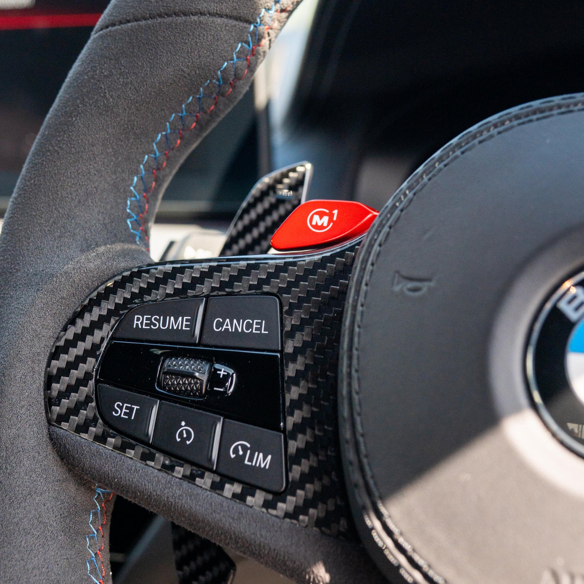 BMW Gxx CARBON FIBRE MAGNETIC SHIFTER PADDLES-Accessories-CT CARBON-CT Carbon - High-quality carbon fiber and gloss black aerodynamic parts for premium sports and luxury vehicles.