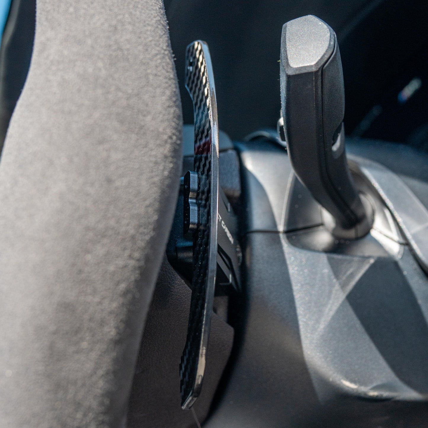 BMW Gxx CARBON FIBRE MAGNETIC SHIFTER PADDLES-Accessories-CT CARBON-CT Carbon - High-quality carbon fiber and gloss black aerodynamic parts for premium sports and luxury vehicles.