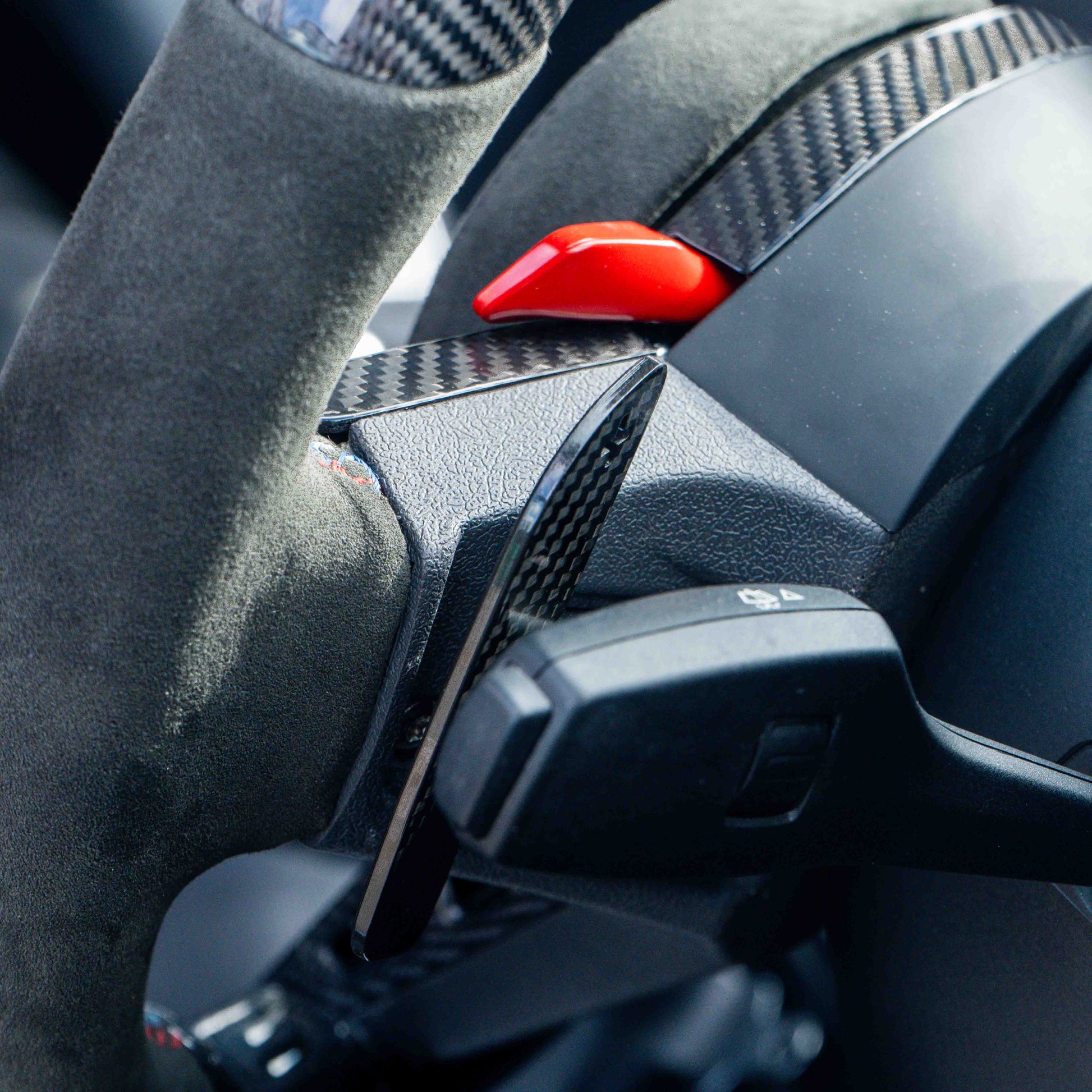 BMW Gxx CARBON FIBRE MAGNETIC SHIFTER PADDLES-Accessories-CT CARBON-CT Carbon - High-quality carbon fiber and gloss black aerodynamic parts for premium sports and luxury vehicles.
