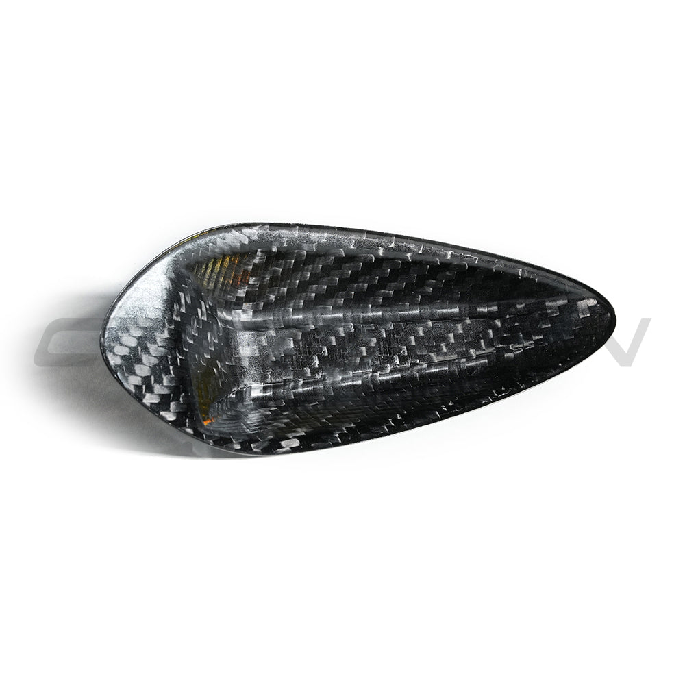 BMW Gxx G42 G80 G82 G20 G22 G87 CARBON FIBRE ANTENNA COVER-Accessories-CT CARBON-CT Carbon - High-quality carbon fiber and gloss black aerodynamic parts for premium sports and luxury vehicles.