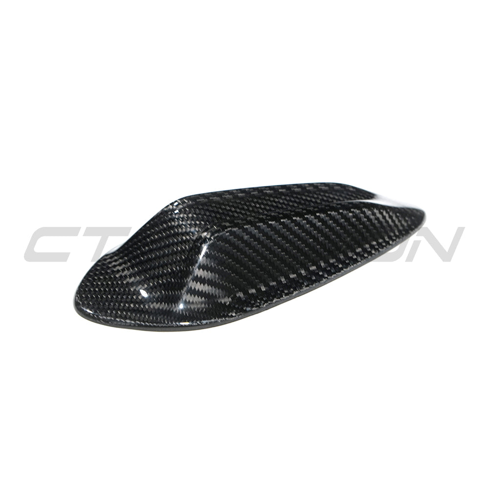 BMW Gxx G42 G80 G82 G20 G22 G87 CARBON FIBRE ANTENNA COVER-Accessories-CT CARBON-CT Carbon - High-quality carbon fiber and gloss black aerodynamic parts for premium sports and luxury vehicles.
