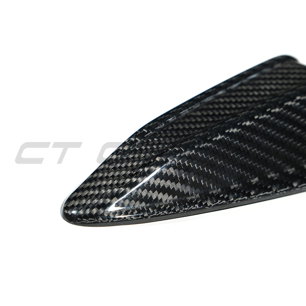 BMW Gxx G42 G80 G82 G20 G22 G87 CARBON FIBRE ANTENNA COVER-Accessories-CT CARBON-CT Carbon - High-quality carbon fiber and gloss black aerodynamic parts for premium sports and luxury vehicles.