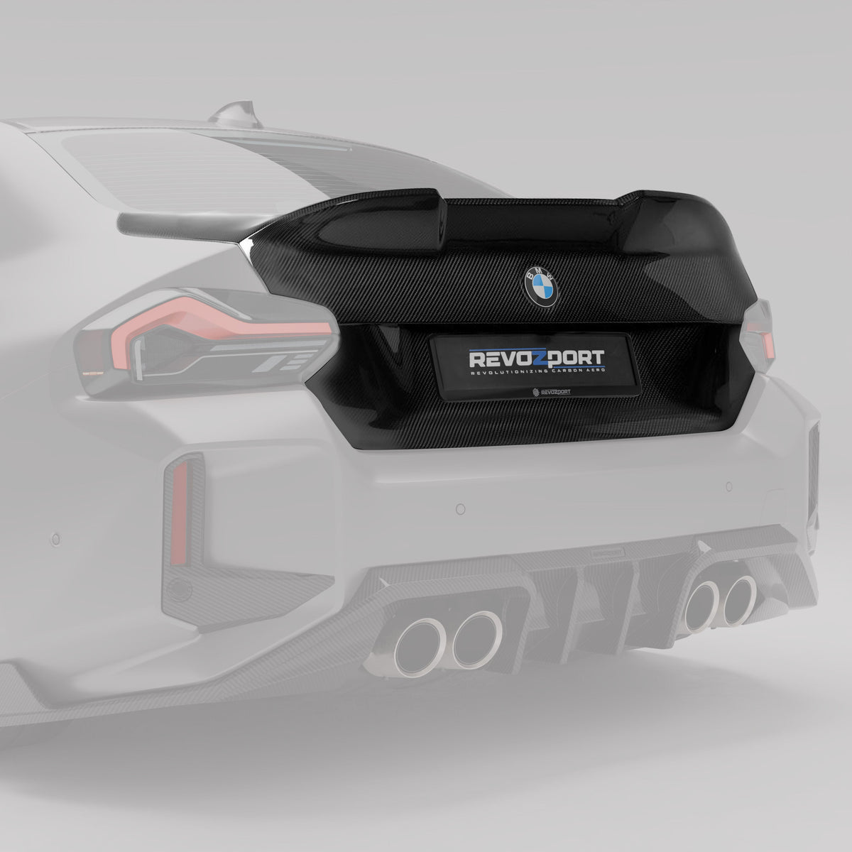 BMW M2 G87 Carbon Fiber Trunk Lid - Revozport