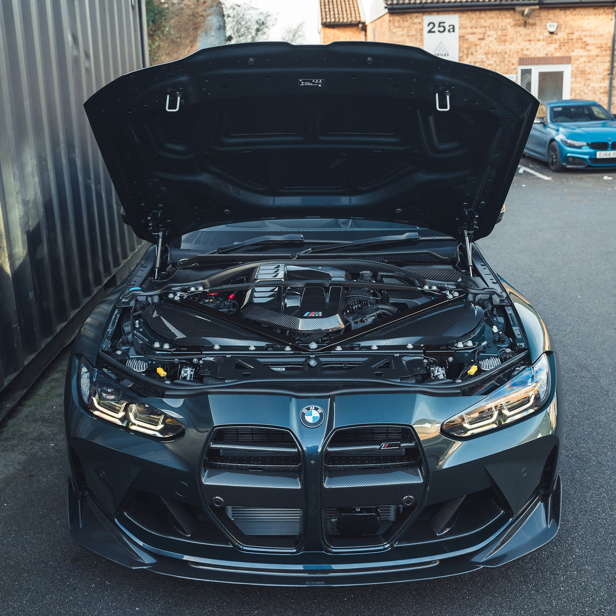 BMW M2 M3 & M4 G87/G80/G81/G82/G83 CARBON FIBRE SLAM PANEL REPLACEMENT-Accessories-CT CARBON-CT Carbon - High-quality carbon fiber and gloss black aerodynamic parts for premium sports and luxury vehicles.