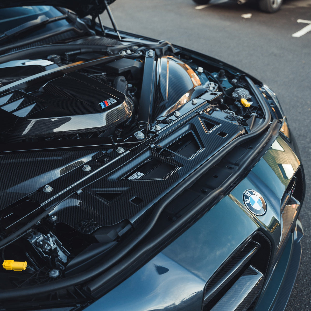 BMW M2 M3 & M4 G87/G80/G81/G82/G83 CARBON FIBRE SLAM PANEL REPLACEMENT-Accessories-CT CARBON-CT Carbon - High-quality carbon fiber and gloss black aerodynamic parts for premium sports and luxury vehicles.