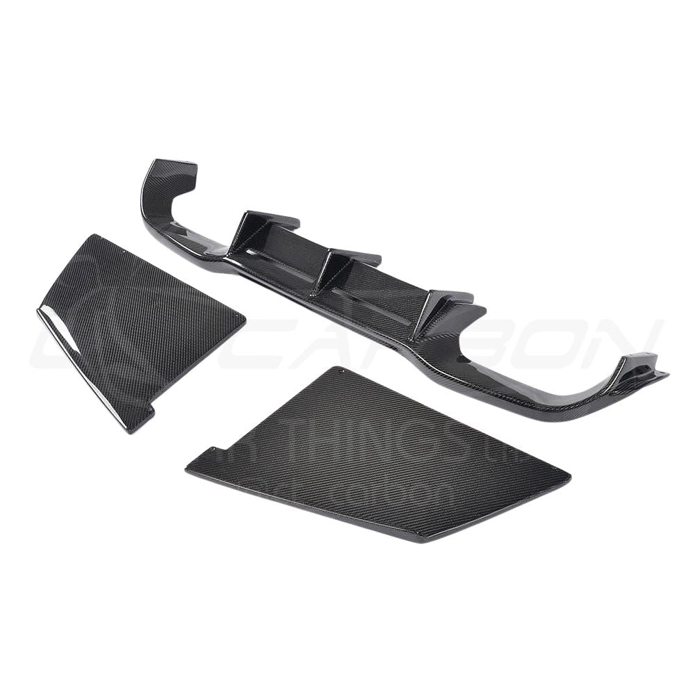 BMW M2/M2C F87 CARBON FIBRE DIFFUSER - MT STYLE