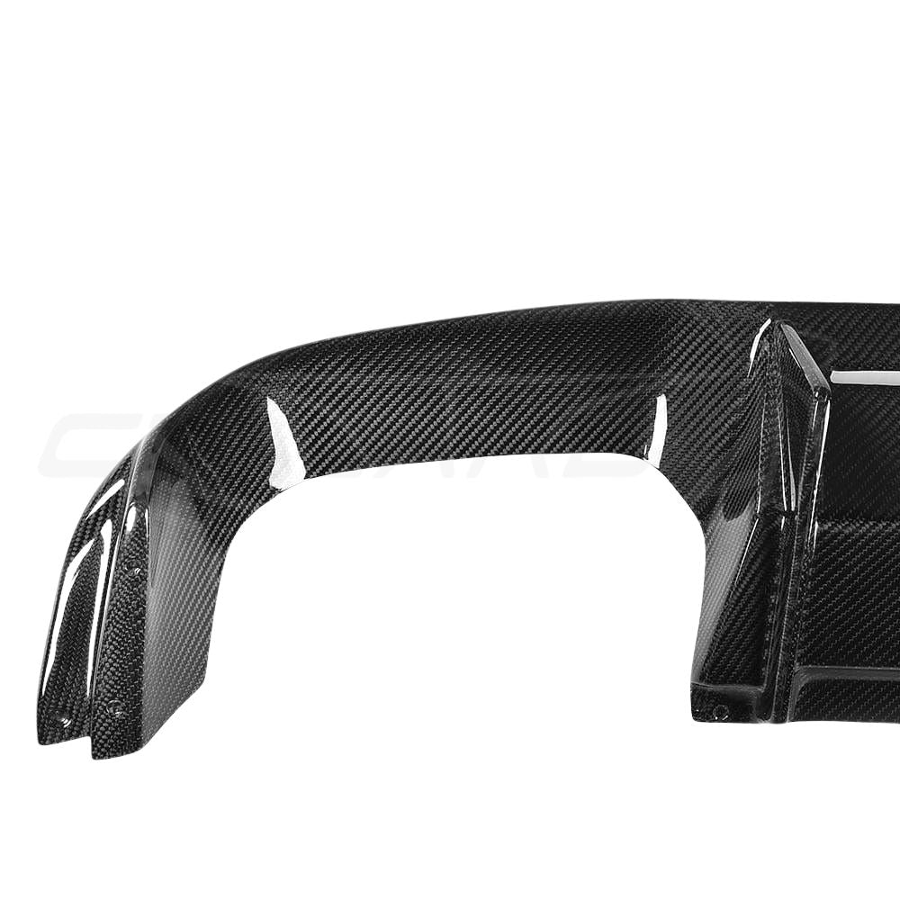 BMW M2/M2C F87 CARBON FIBRE DIFFUSER - MT STYLE