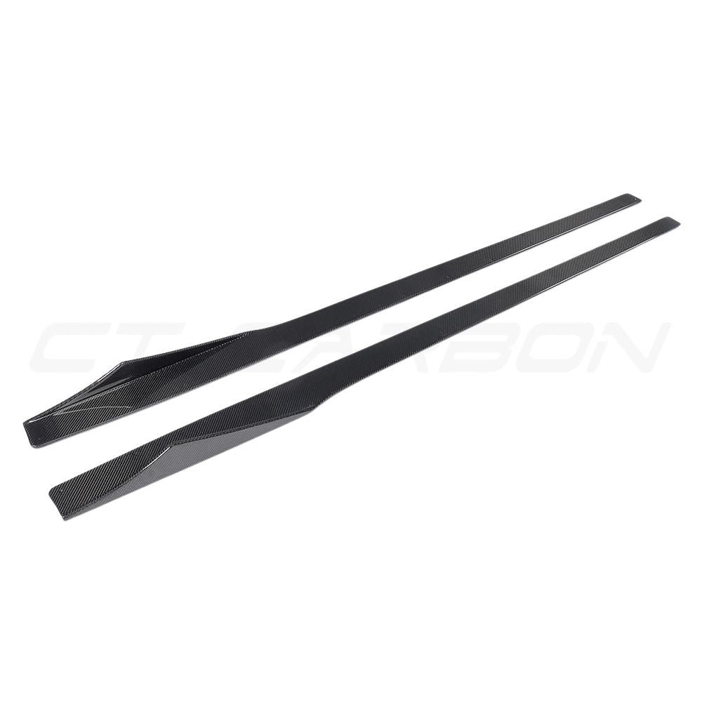 BMW M2/M2C F87 CARBON FIBRE SIDE SKIRTS - MT STYLE