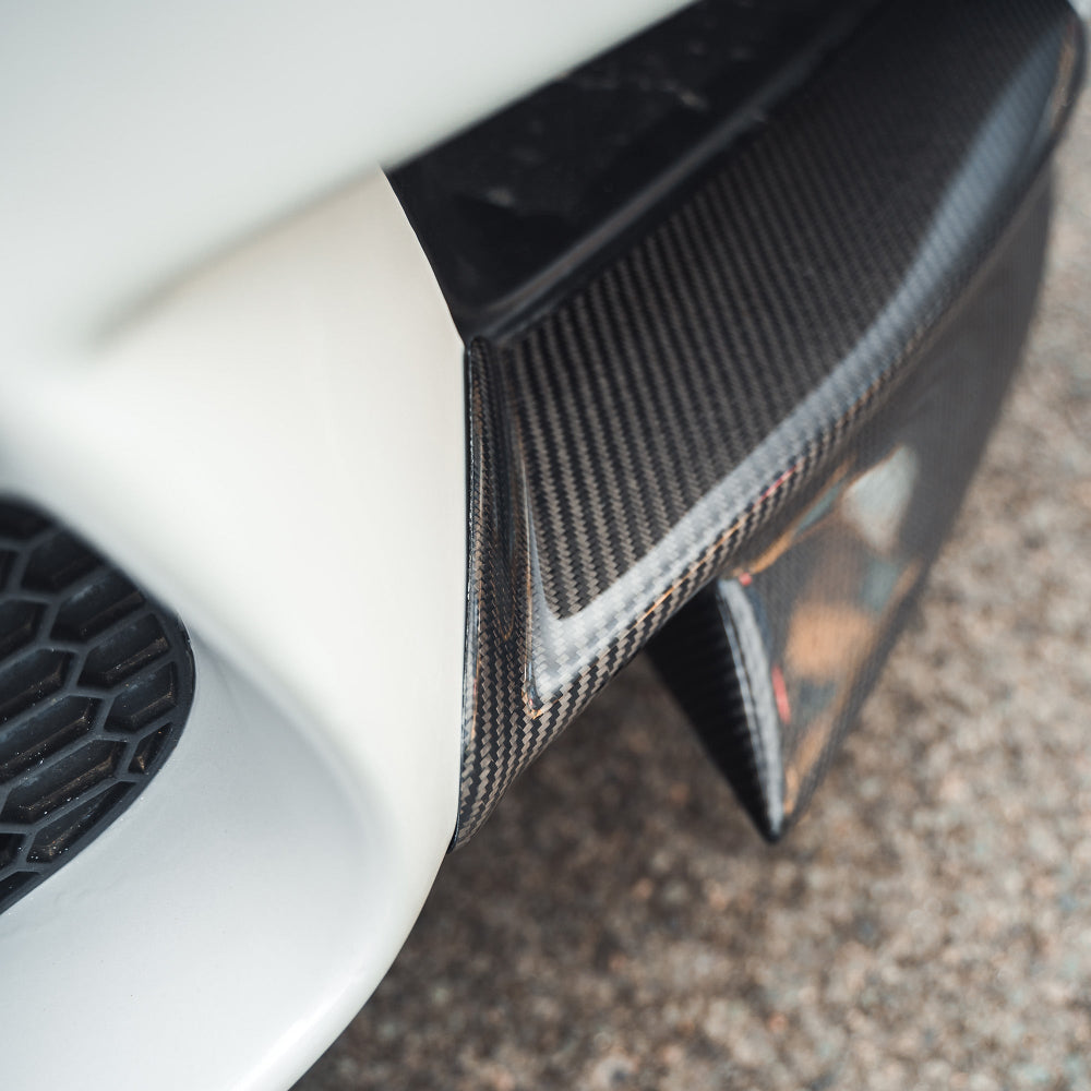 BMW M3 E92/E90 CARBON FRONT CANARD SPLITTERS - MP STYLE