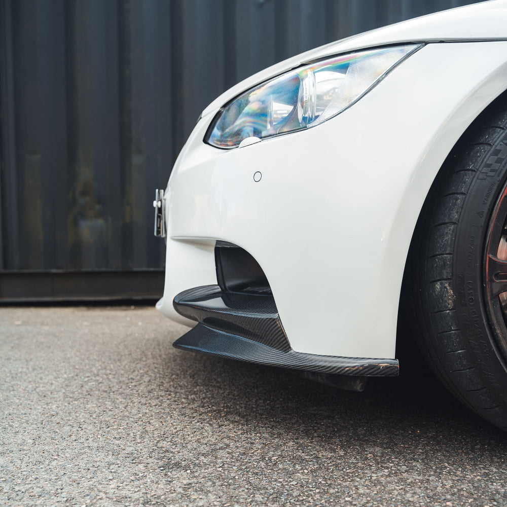 BMW M3 E92/E90 CARBON FRONT CANARD SPLITTERS - MP STYLE