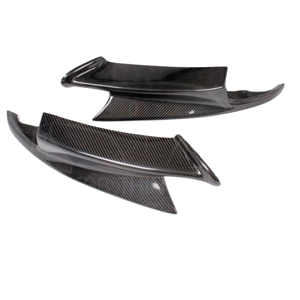 BMW M3 E92/E90 CARBON FRONT CANARD SPLITTERS - MP STYLE