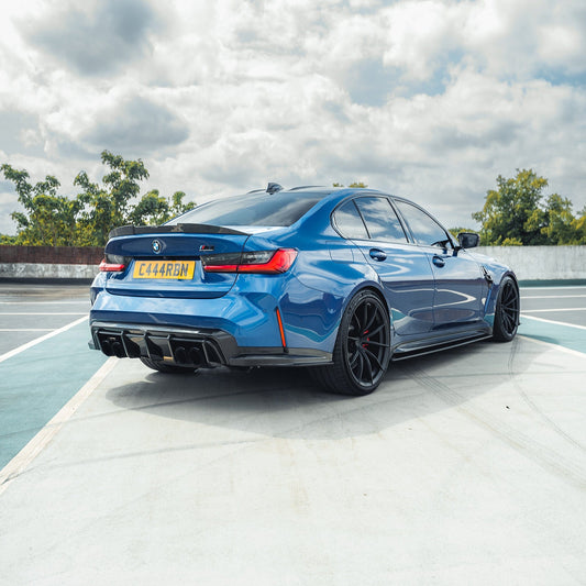 CT CARBON FULL KIT BMW M3 G80/G81 CARBON FIBRE DIFFUSER - CT DESIGN