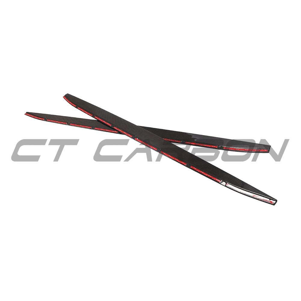 BMW M3 G80/G81 CARBON FIBRE SIDE SKIRT REPLACEMENT & EXTENSION - CT DESIGN