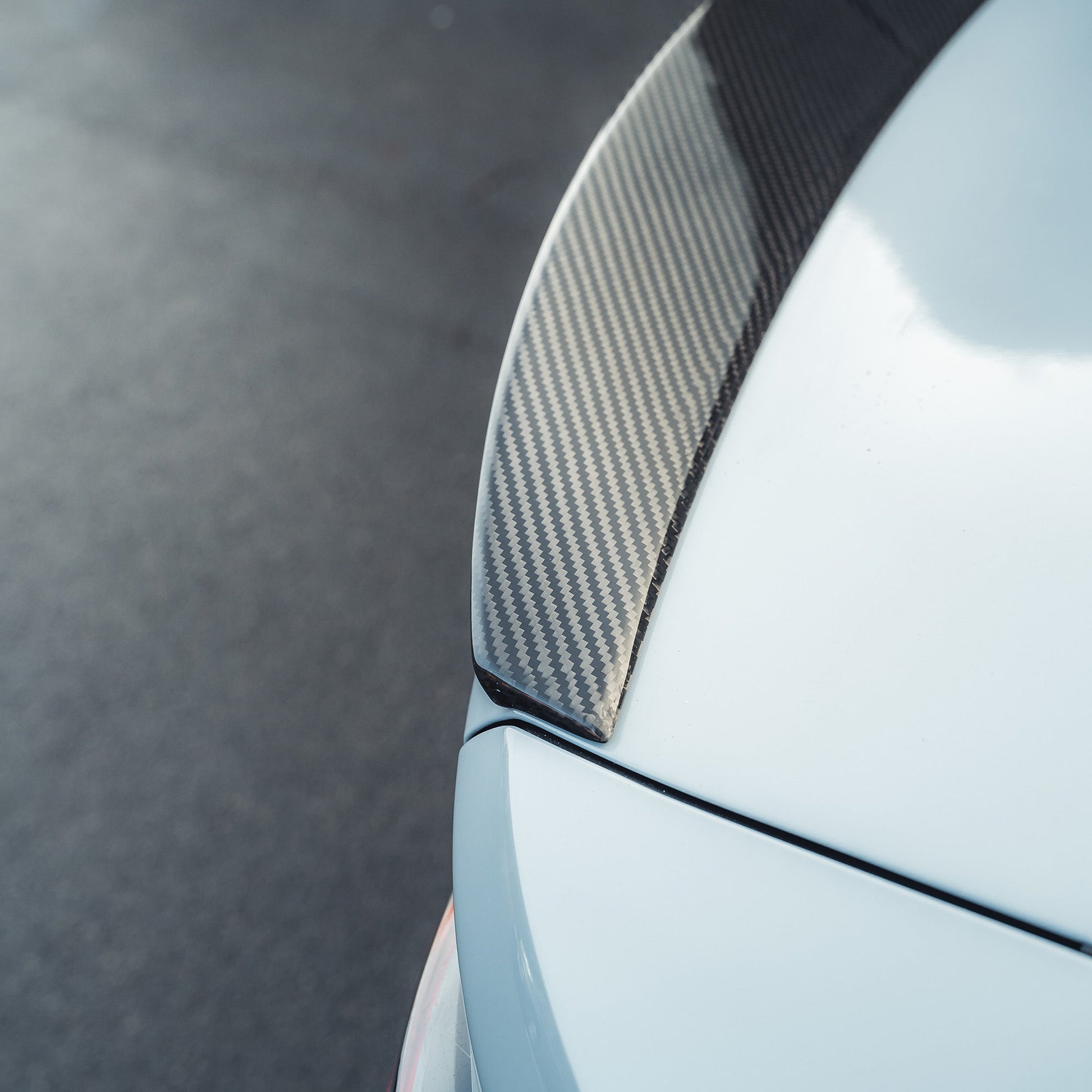 BMW M4/4 SERIES G82/G22 CARBON FIBRE SPOILER - CT DESIGN-Spoiler-CT CARBON-CT Carbon - High-quality carbon fiber and gloss black aerodynamic parts for premium sports and luxury vehicles.