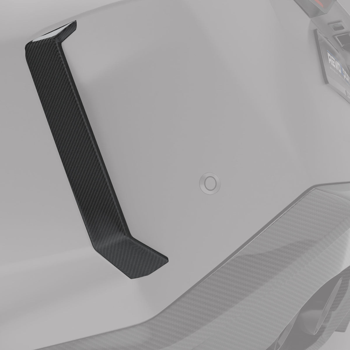 BMW M5 G90 Carbon Fiber Rear Canards - Revozport