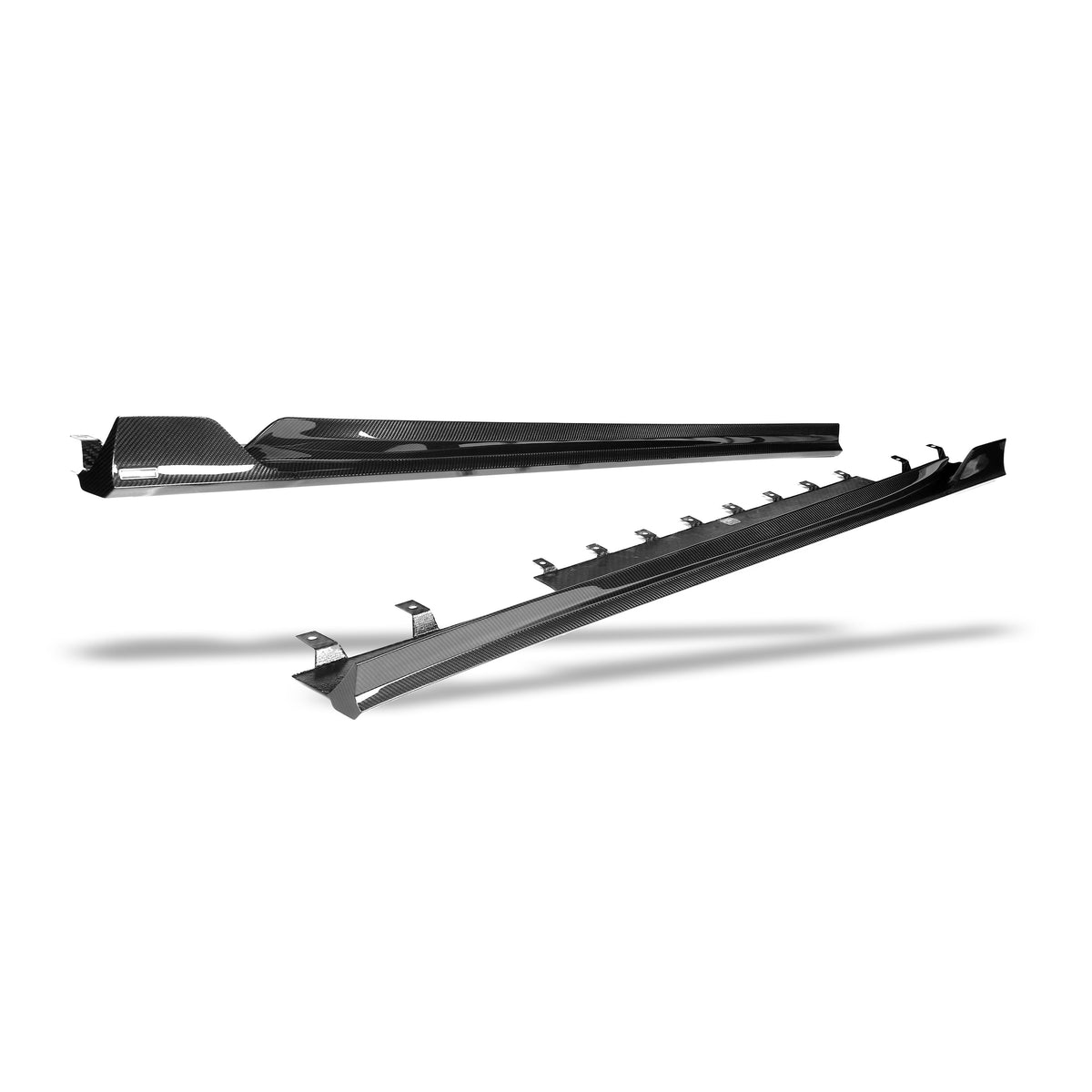 BMW M5 G90 Carbon Fiber Side Skirts - Revozport