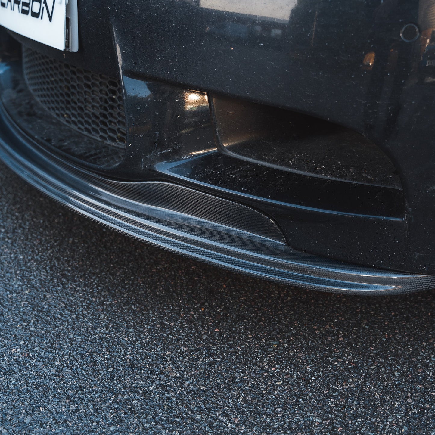 BMW M3 (E92/E90) CARBON FIBRE SPLITTER - GTS STYLE