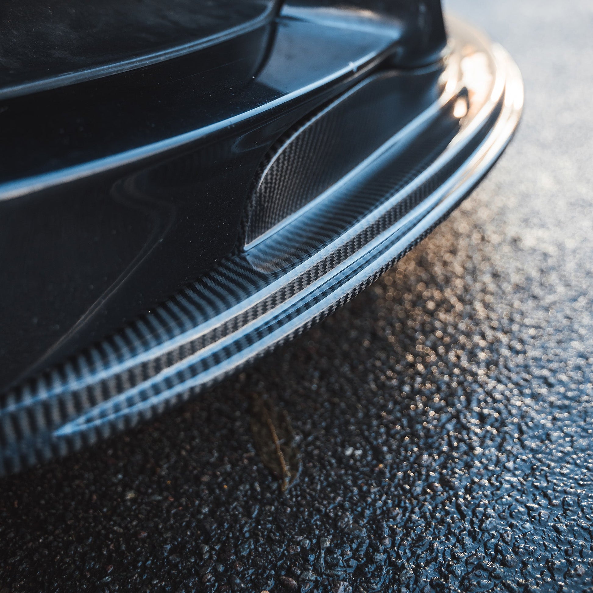 BMW M3 (E92/E90) CARBON FIBRE SPLITTER - GTS STYLE