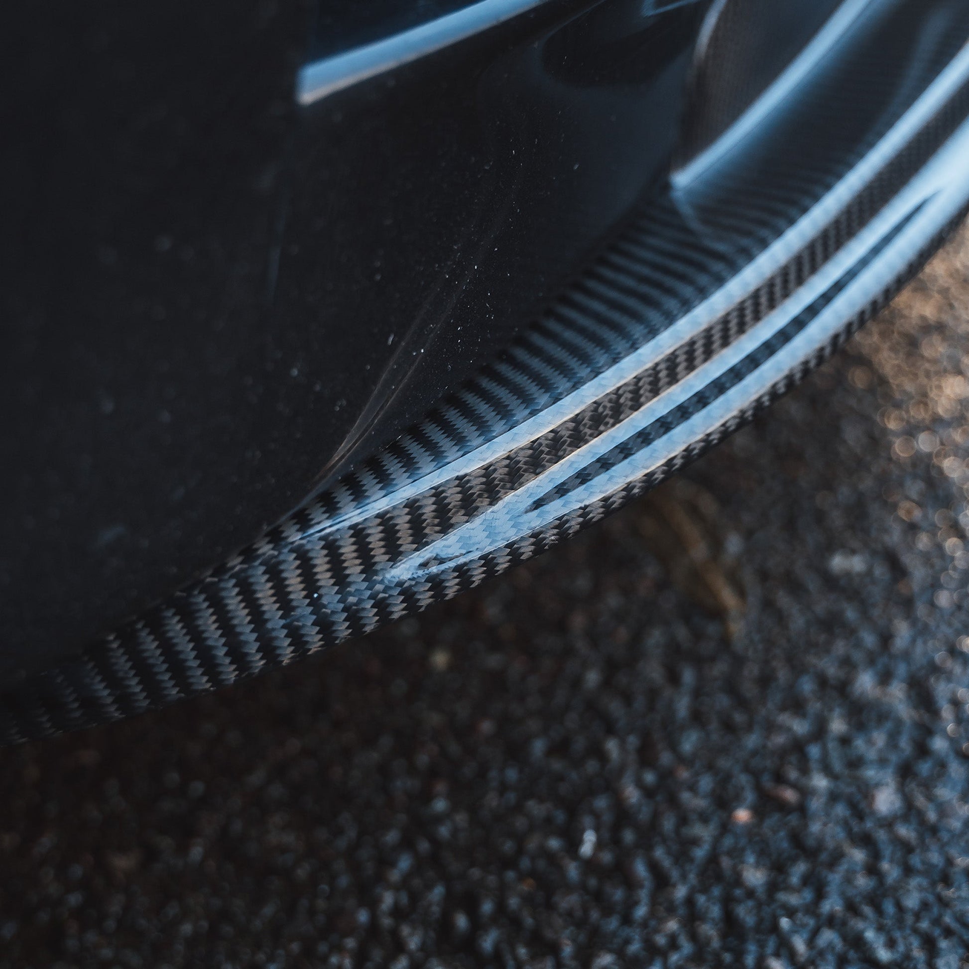 BMW M3 (E92/E90) CARBON FIBRE SPLITTER - GTS STYLE