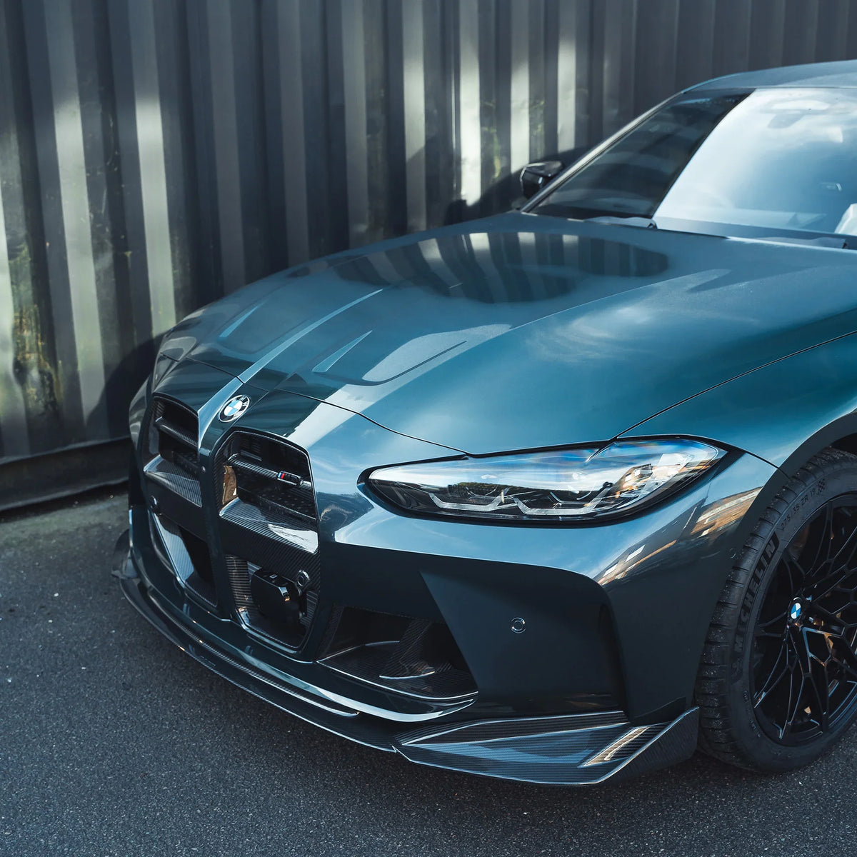 BMW M3/M4 G8x Carbon Grill mit ACC - GT Style