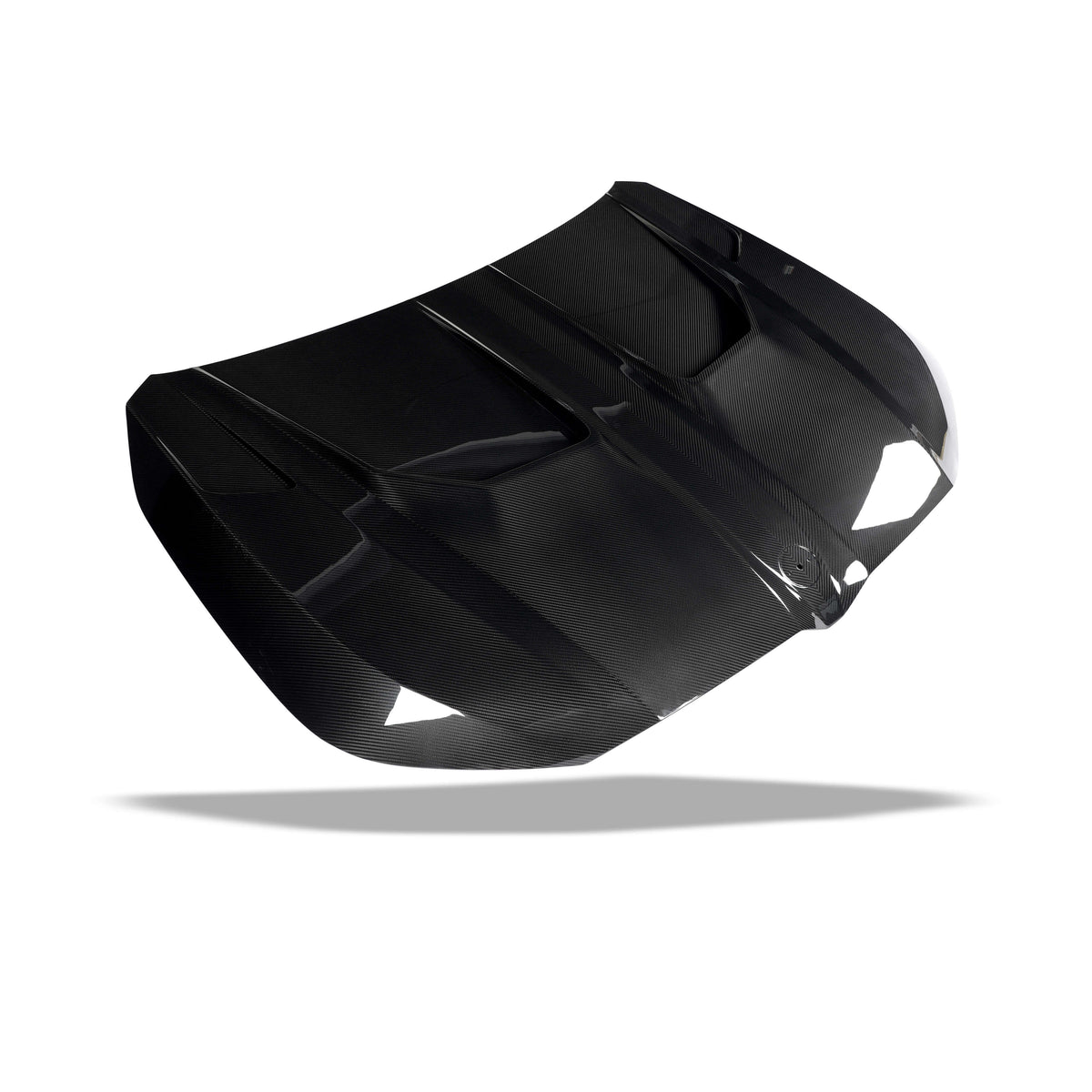 BMW XM G09 carbon hood bodyline view