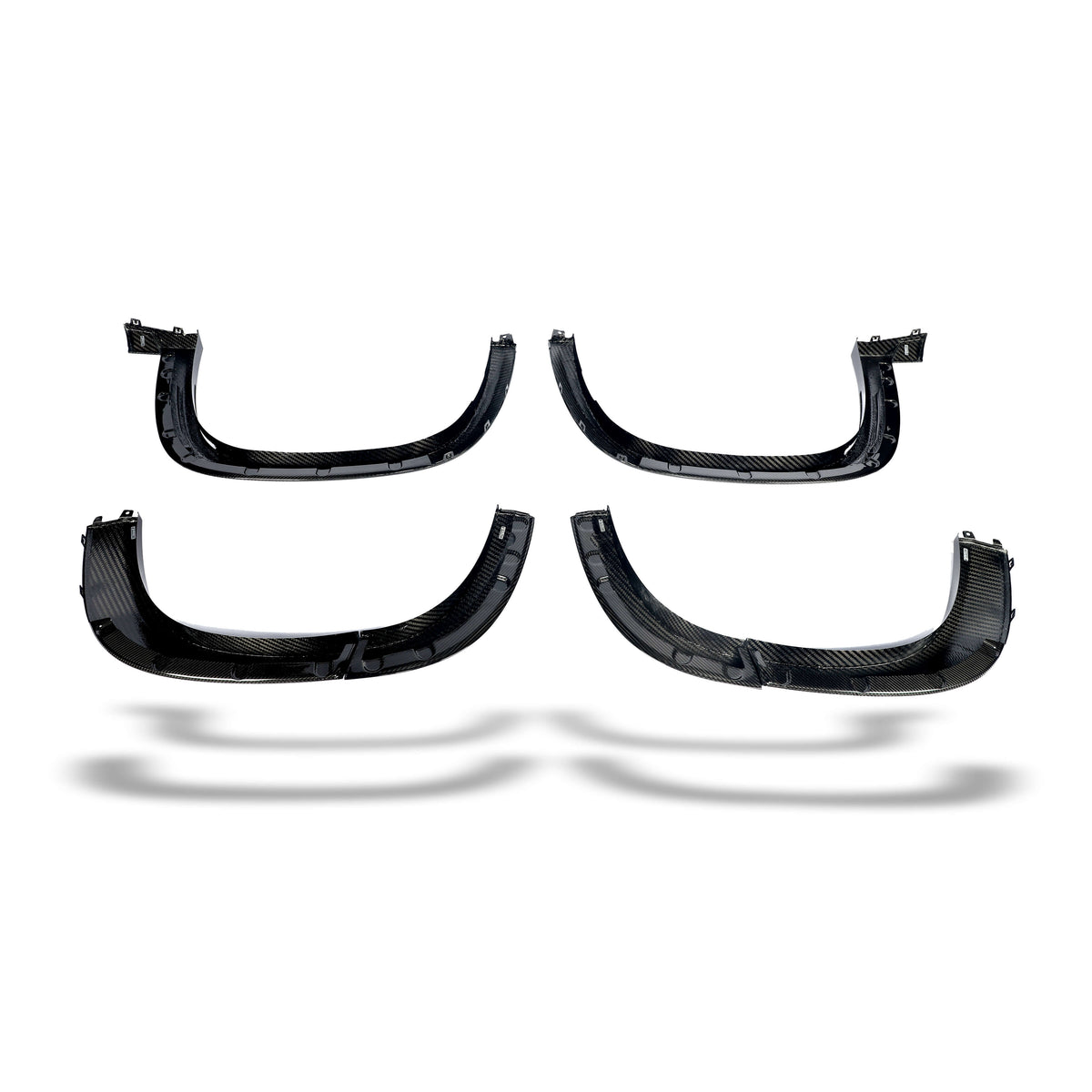RevoZport BMW XM G09 carbon wheel arch trim detail