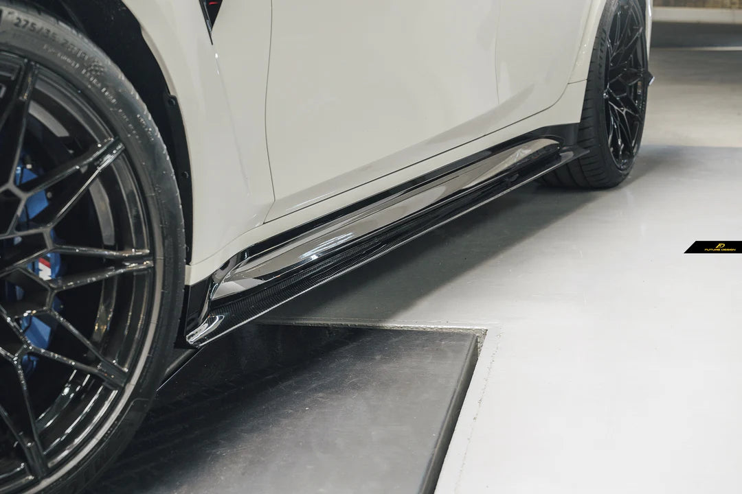 BMW M3/M4 RHT FD Carbon Fiber Side Skirt Set