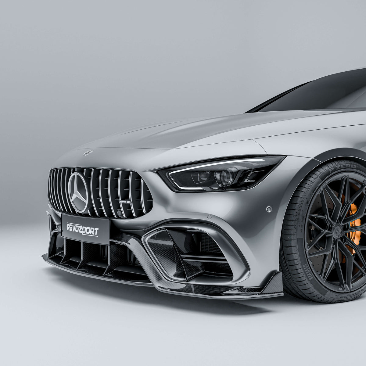 Mercedes-AMG GT 63 S X290 Carbon Fiber Front Bumper Vents