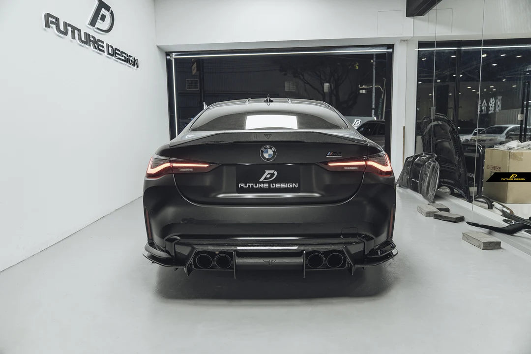 BMW M3/M4 FD RHT Carbon Fiber Rear Diffuser Set