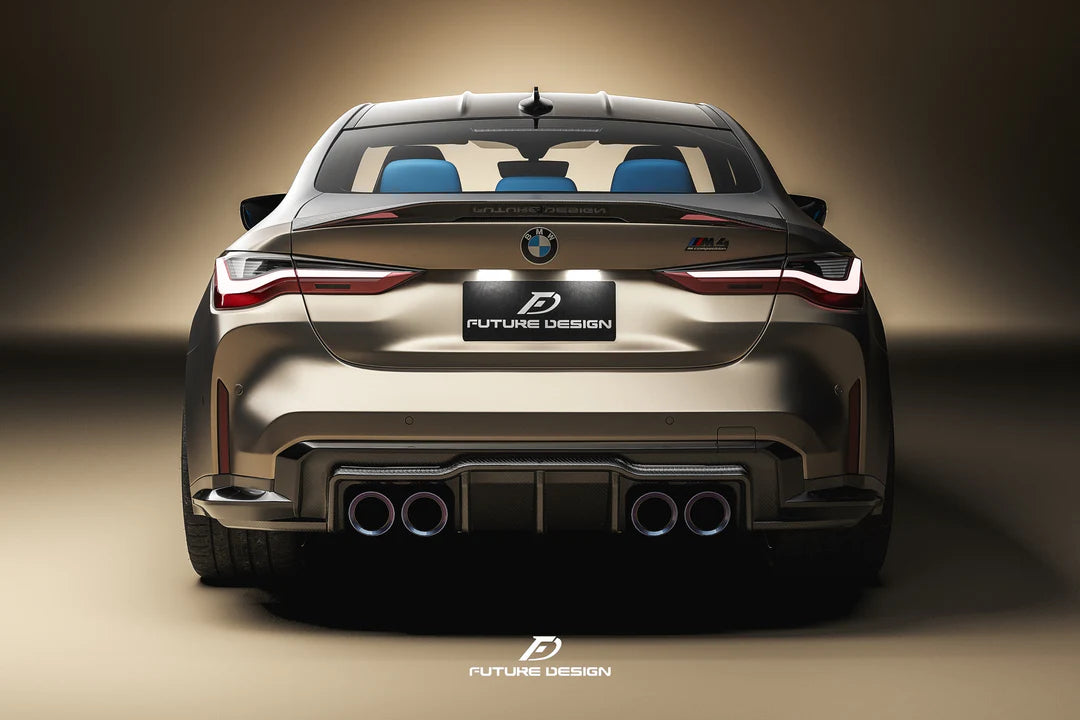 BMW M3/M4 FD V1 RHT Carbon Fiber Rear Diffuser Set