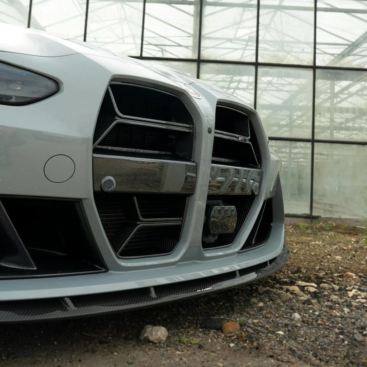 BMW M3/M4 G8x Carbon Grill mit ACC - GTS Style