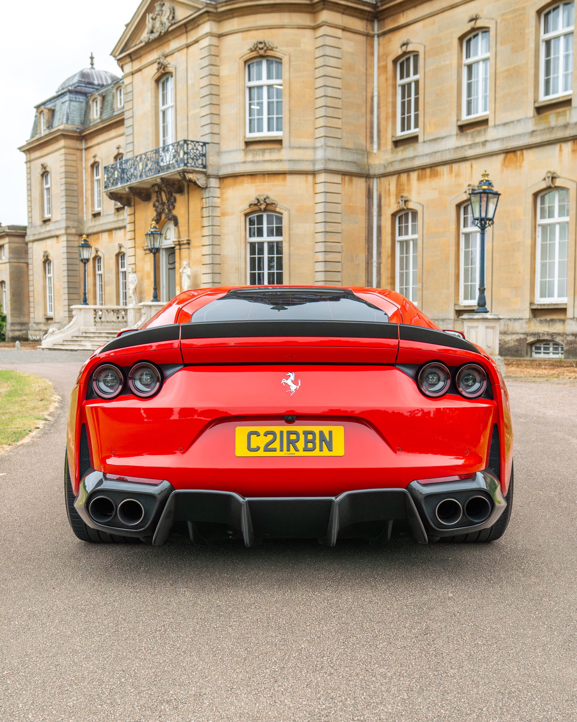 FERRARI 812 SUPERFAST CARBON FIBRE KIT - CT DESIGN-Kit-CT CARBON-CT Carbon - High-quality carbon fiber and gloss black aerodynamic parts for premium sports and luxury vehicles.